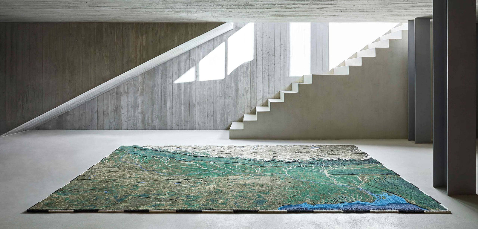 Plastic Rivers Rug Rug Gan