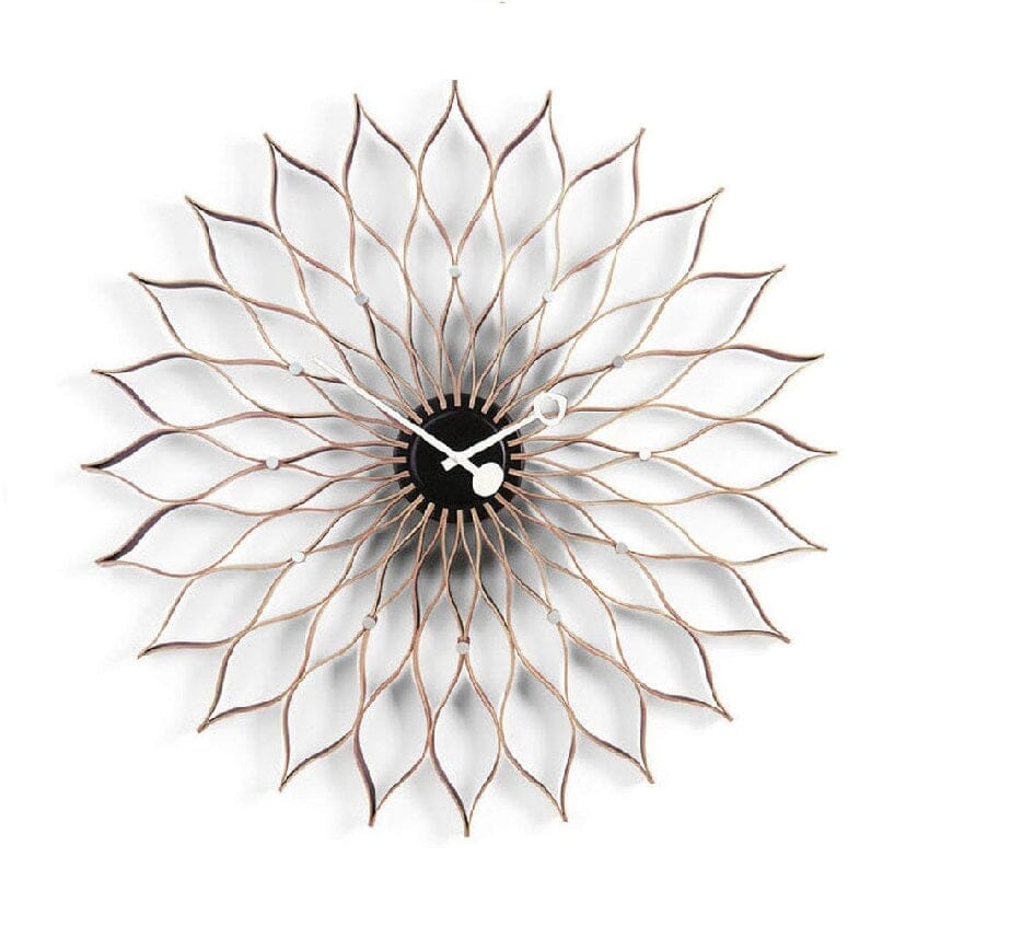George Nelson Sunflower Clock By Vitra Clocks Vitra