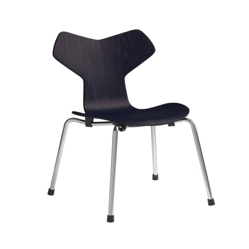 Grand Prix Children's Chair Stacking Chairs Fritz Hansen Midnight blue