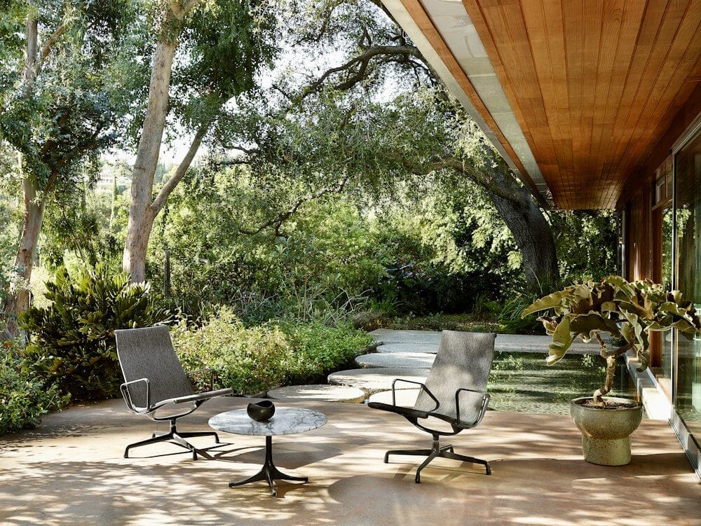 Eames Aluminum Group Lounge Chair Outdoor Outdoors herman miller