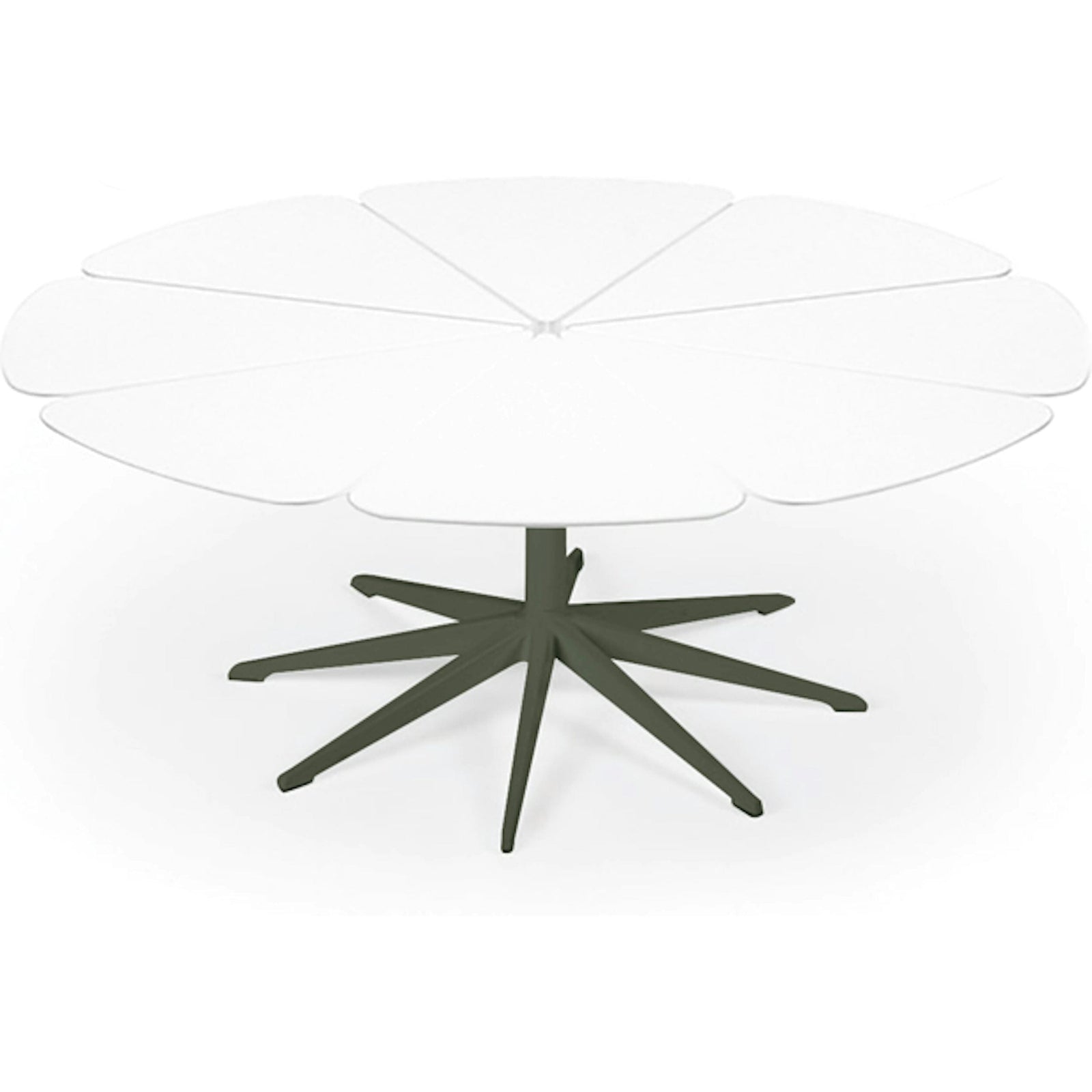 Richard Schultz Petal Coffee Table Coffee Tables Knoll White Petals Green