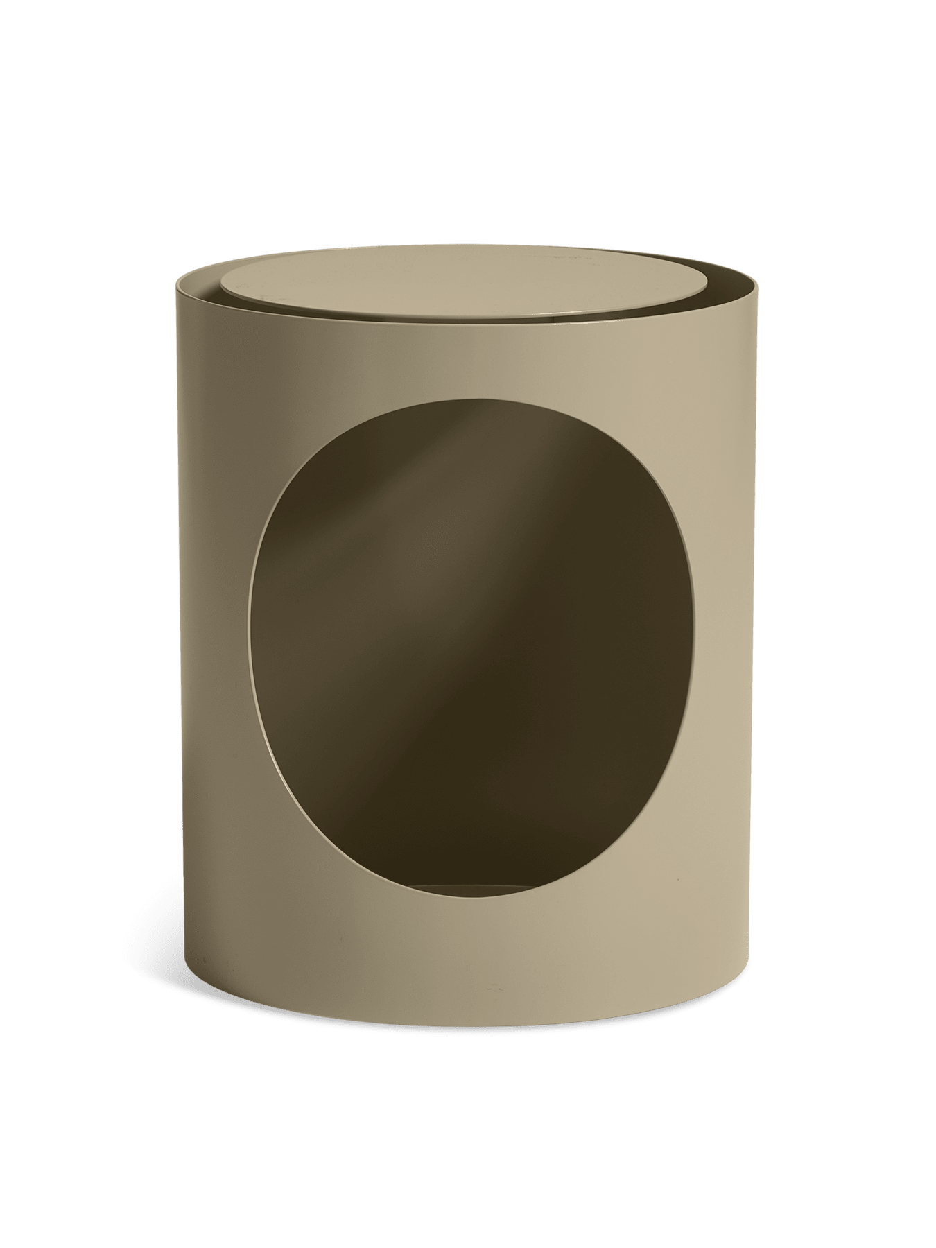 Tabl Side Table side/end table Woud Grey Beige