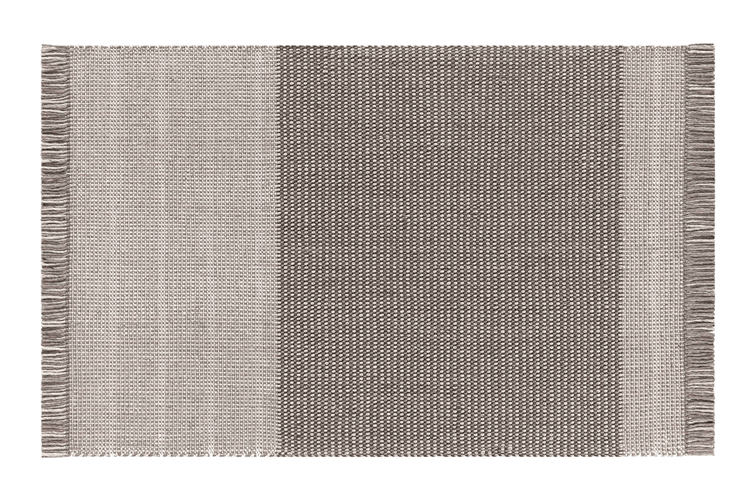 Pure Rug Pouf Gan 5'7"x7'11" (rectangle) Grey