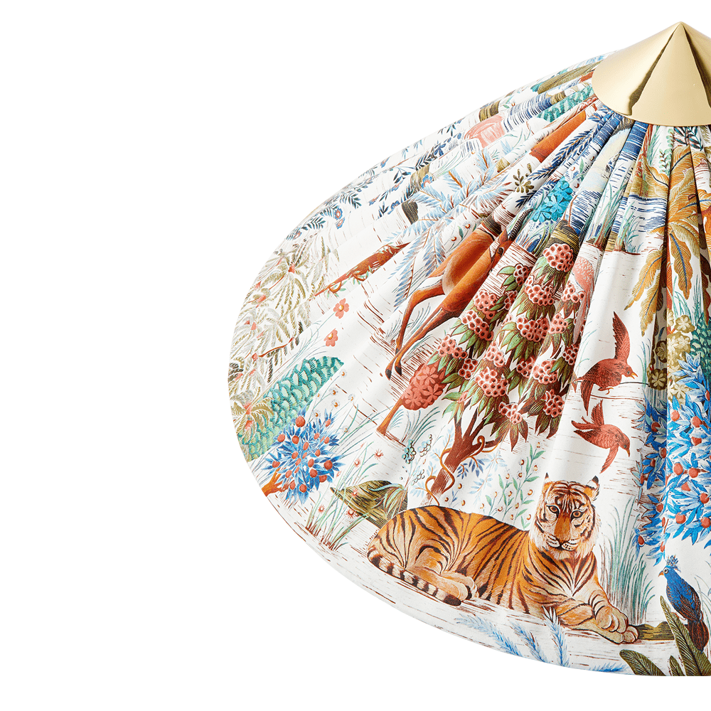 9602 Pierre Frey Limited Edition Floor Lamp Floor Lamps Gubi Pierre Frey Lamp Shade ONLY