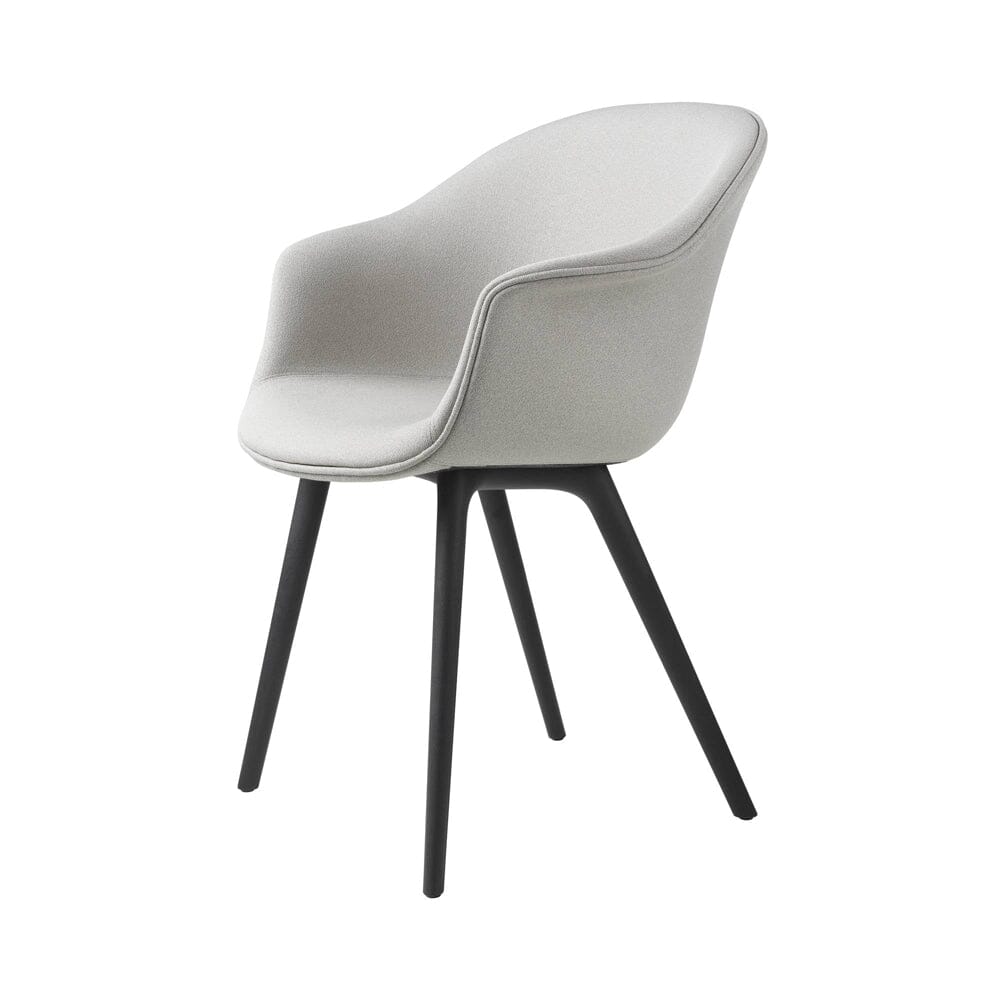 Bat Dining Chair - Fully Upholstered with Plastic Base Chairs Gubi