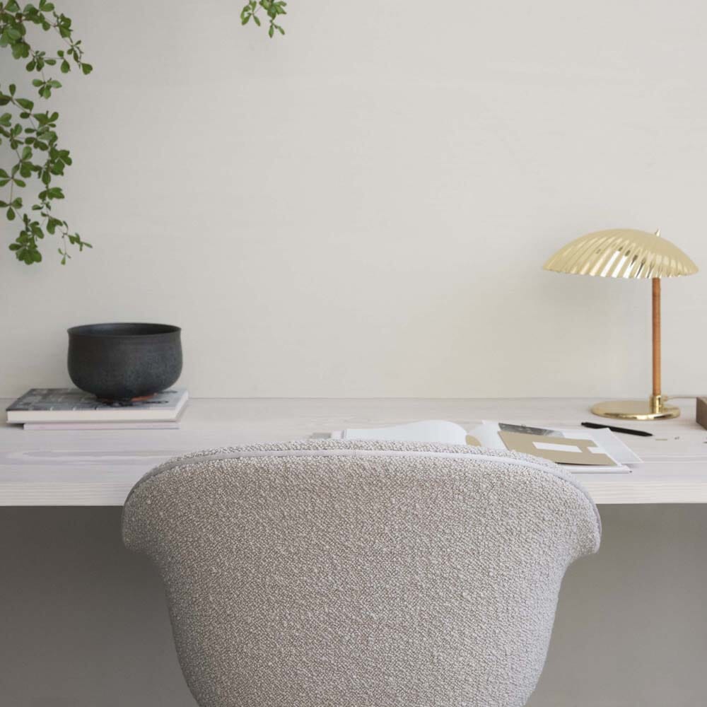 Bat Dining Chair - Fully Upholstered with Plastic Base Chairs Gubi