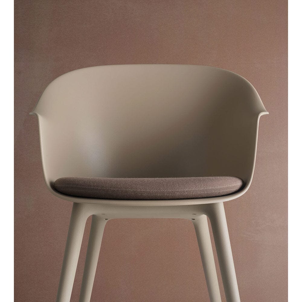 Bat Dining Chair With Cushion – Plastic Base Chairs Gubi