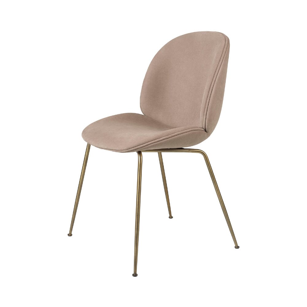 Beetle Dining Chair with Conic Base - Fully Upholstered Chairs Gubi