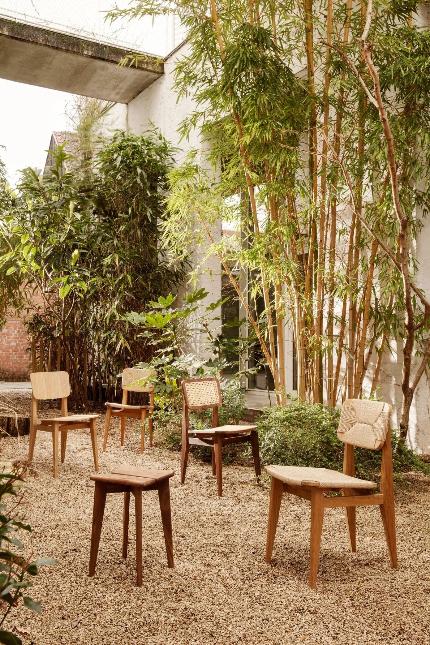 C-Chair Dining Chair- Unupholstered French Cane Chairs Gubi