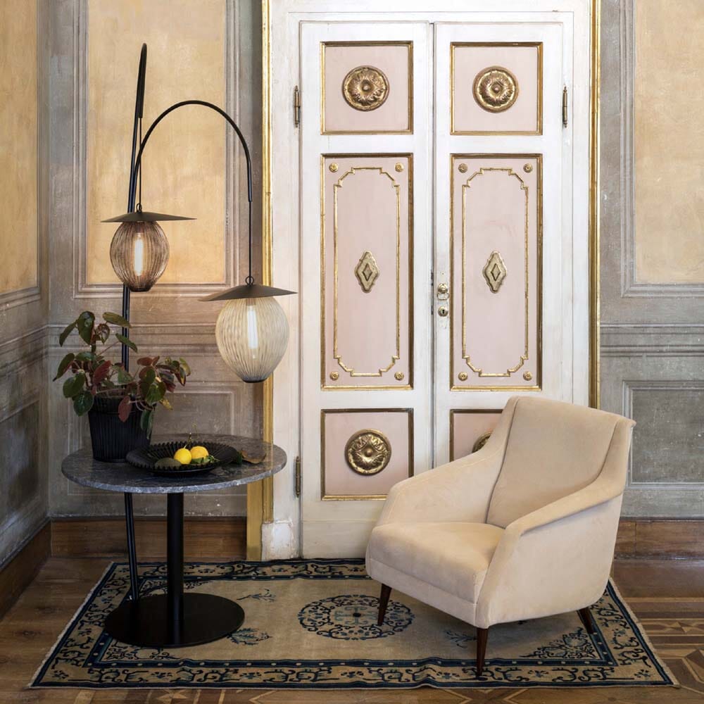 CDC.1 Wood Base Lounge Chair Fully Upholstered lounge chair Gubi