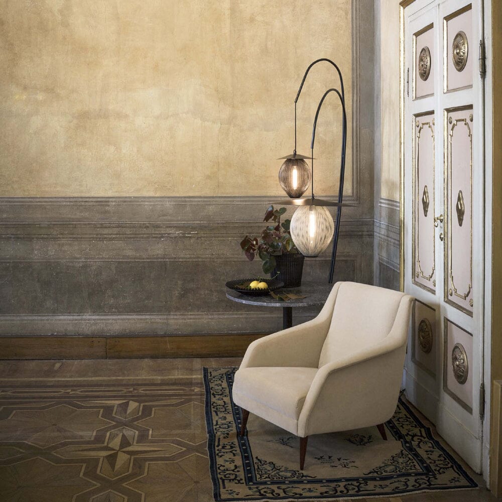 CDC.1 Wood Base Lounge Chair Fully Upholstered lounge chair Gubi