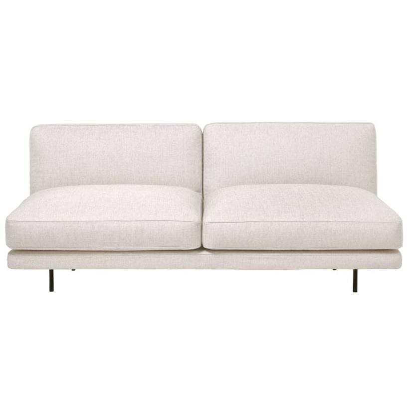 Flaneur Modular Sofa - 2 Seater without Armrests Sofas Gubi