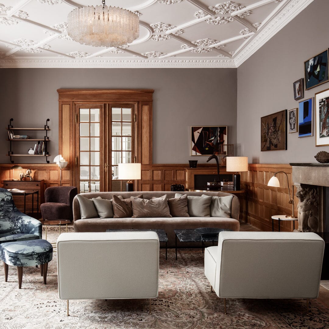 Modern Line Lounge Chair lounge chair Gubi