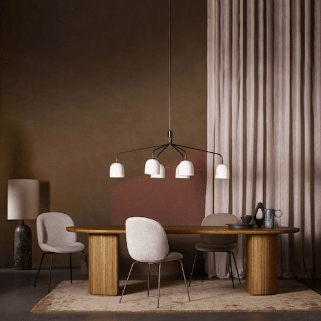 Moon Elliptical Dining Table Tables Gubi