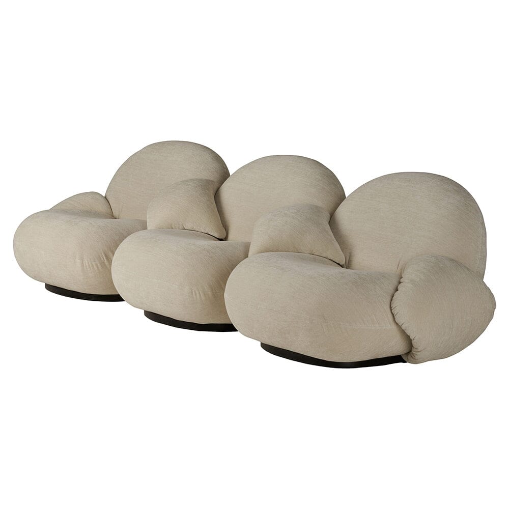 Pacha Modular Sofa – 3 Seater With Armrests And Middle Armrest Sofa Gubi