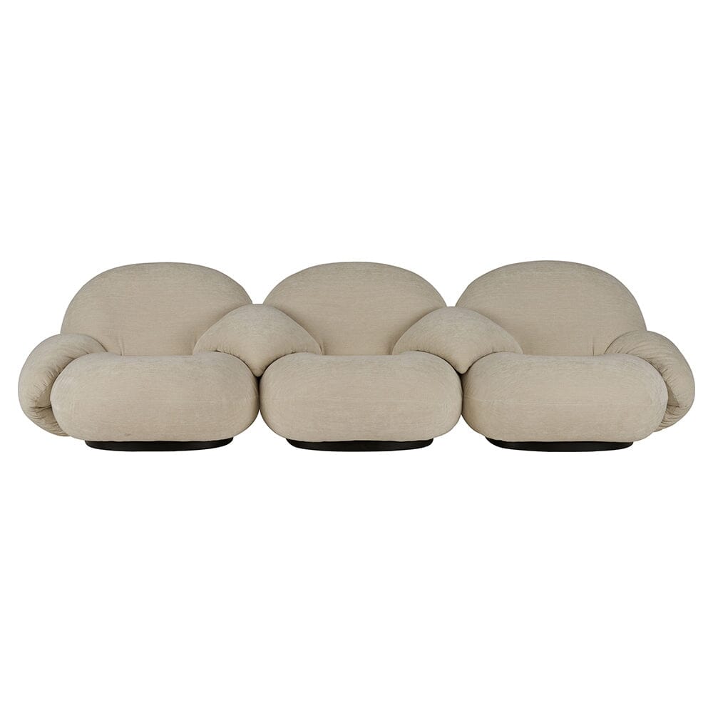 Pacha Modular Sofa – 3 Seater With Armrests And Middle Armrest Sofa Gubi