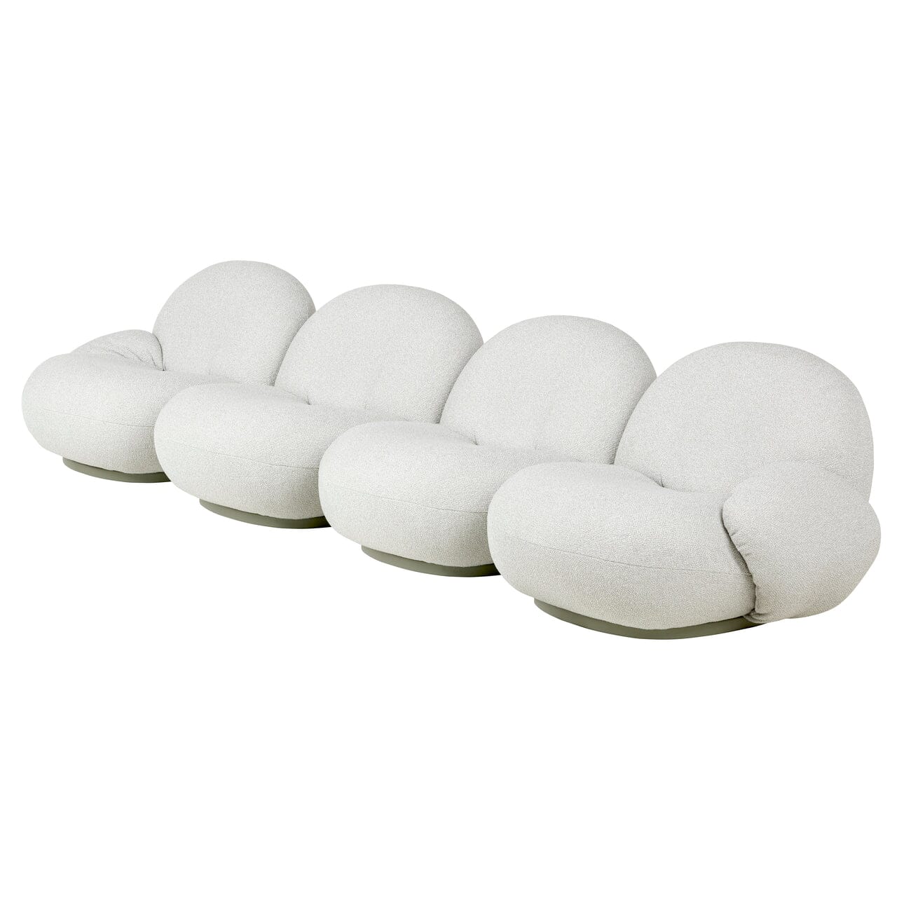 Pacha Modular Sofa – 4 Seater With Armrests Sofa Gubi