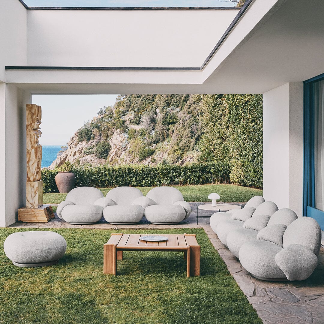 Pacha Modular Sofa – 4 Seater With Armrests And Middle Armrest Sofa Gubi