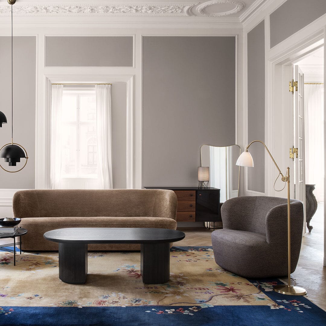 Stay Lounge Chair - Small with Swivel Base lounge chair Gubi