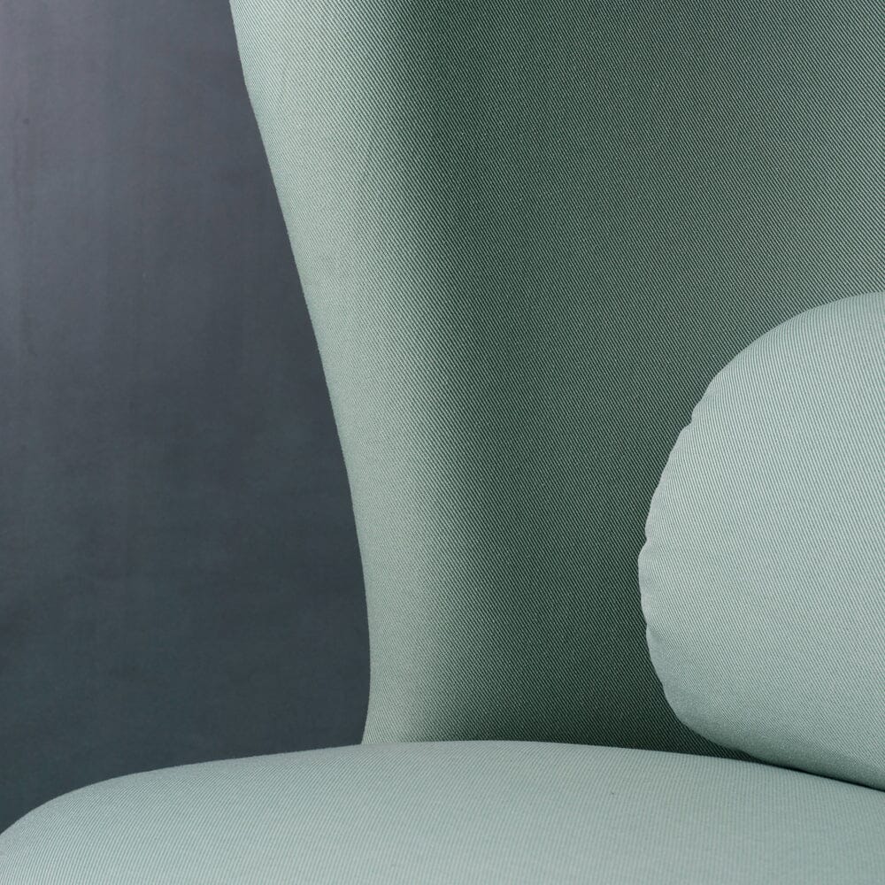 Stay Lounge Chair with Black Base and High Back lounge chair Gubi