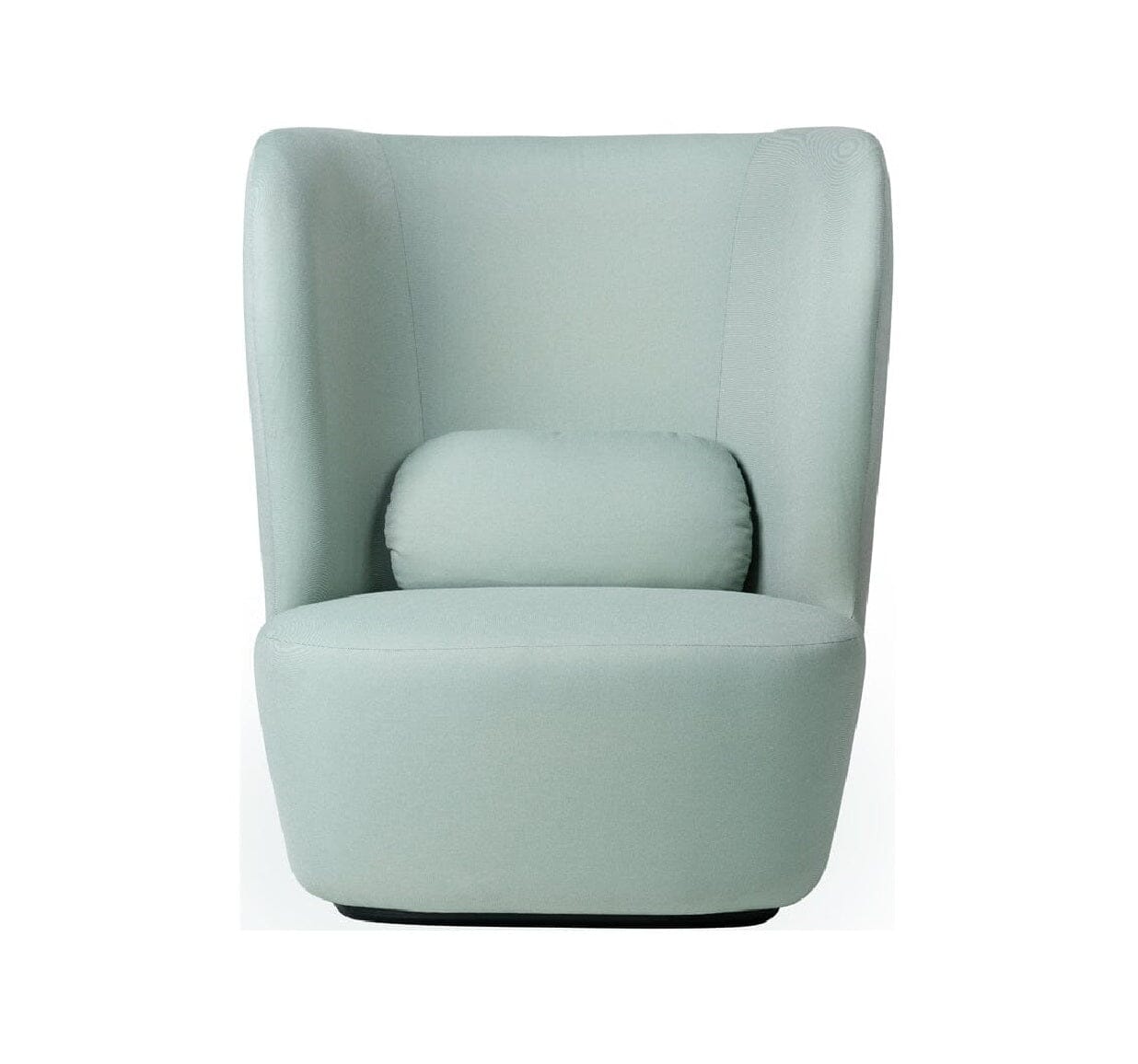 Stay Lounge Chair with Black Base and High Back lounge chair Gubi