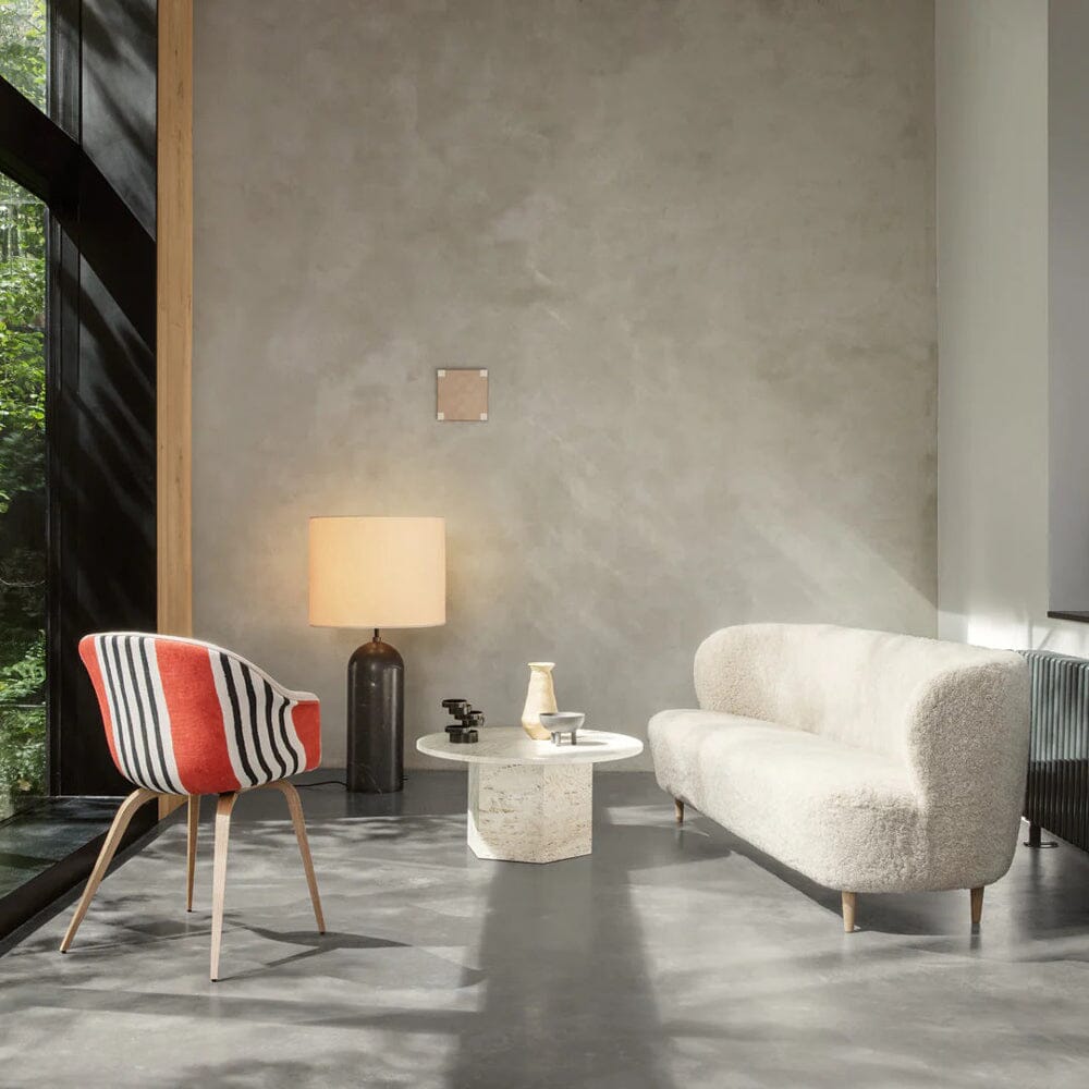 Stay Sofa With Wooden Legs- Narrow Sofa Gubi