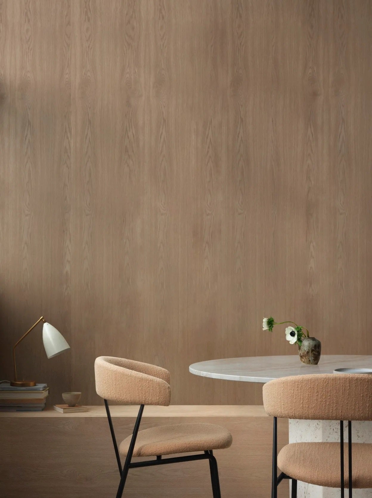 Violin Dining Chair - Fully Upholstered Chairs Gubi