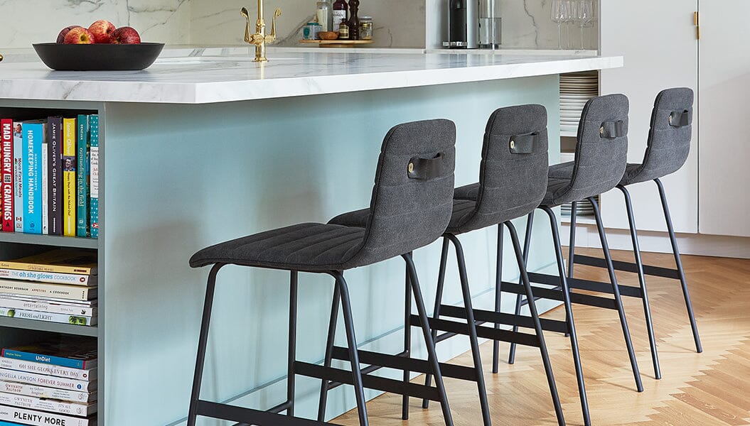 Lecture Stool Upholstered stool Gus Modern