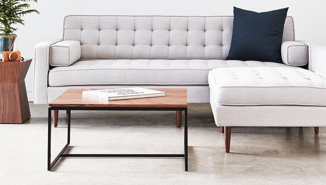 Tobias Square Coffee Table Tables Gus Modern