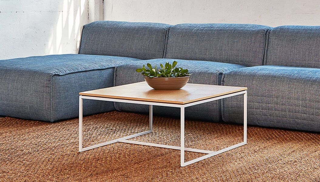 Tobias Square Coffee Table Tables Gus Modern
