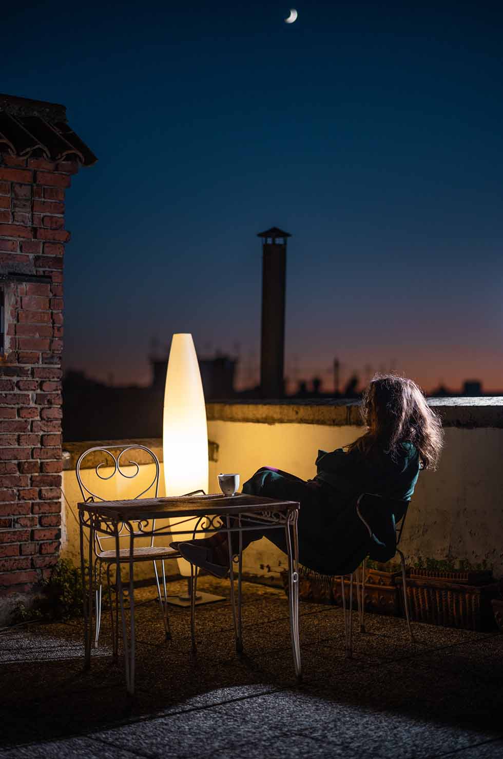 Havana Outdoor Floor Lamp Floor Lamps Foscarini