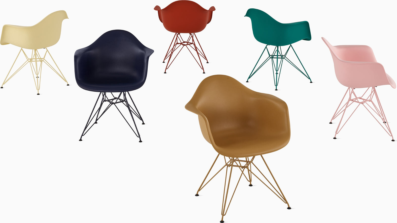 Eames Molded Plastic Armchair, Herman Miller x HAY Armchair herman miller