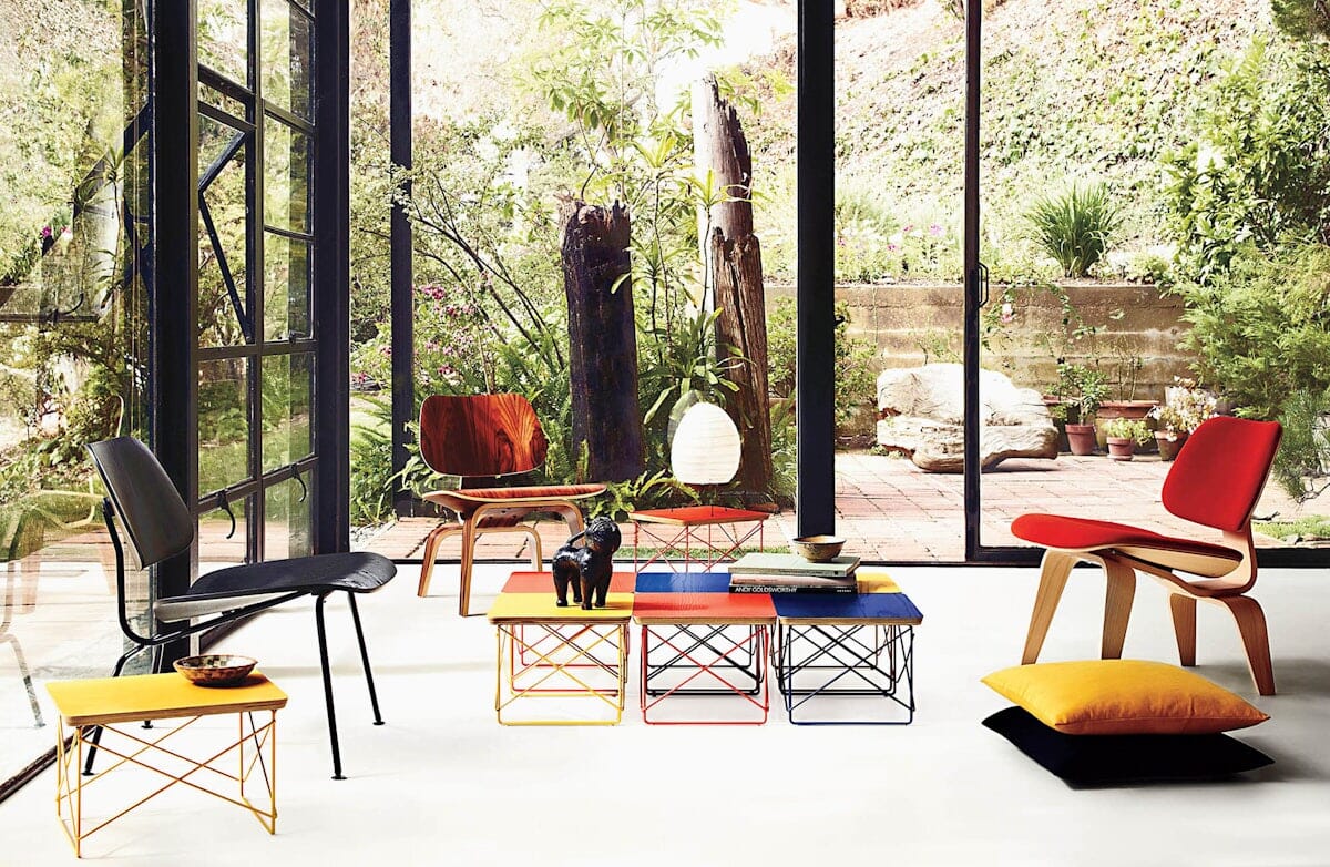 Eames Molded Plywood Lounge Chair with Metal Base lounge chair herman miller