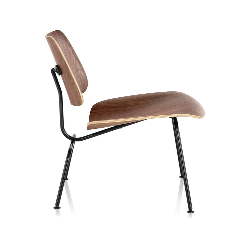 Eames Molded Plywood Lounge Chair with Metal Base lounge chair herman miller