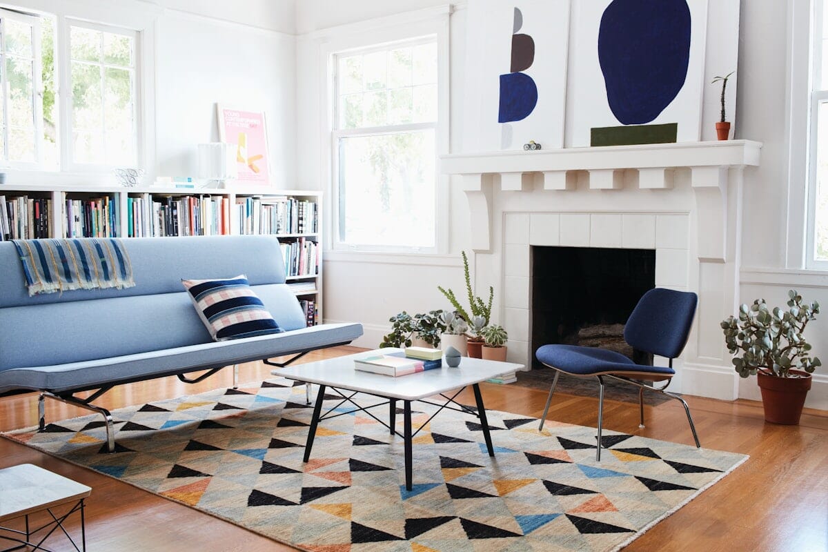 Eames Molded Plywood Lounge Chair with Metal Base lounge chair herman miller