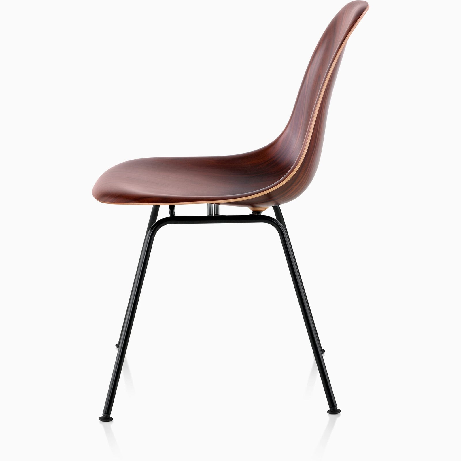 Eames Molded Wood Side Chair - 4-Leg Base Side/Dining herman miller