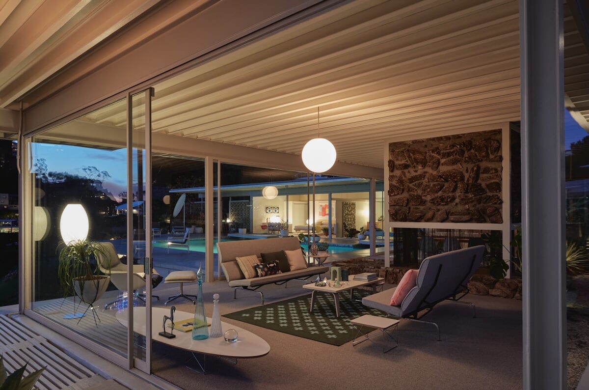 Eames Rectangular Coffee Table / Laminate Top with Veneer Edge Coffee Tables herman miller