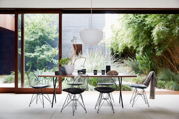 Eames Wire Chair with Bikini Pad Side/Dining herman miller