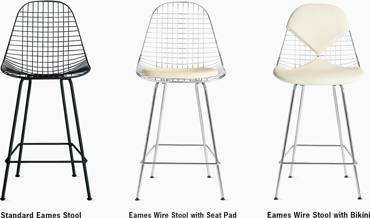 Eames Wire Stool Stools herman miller