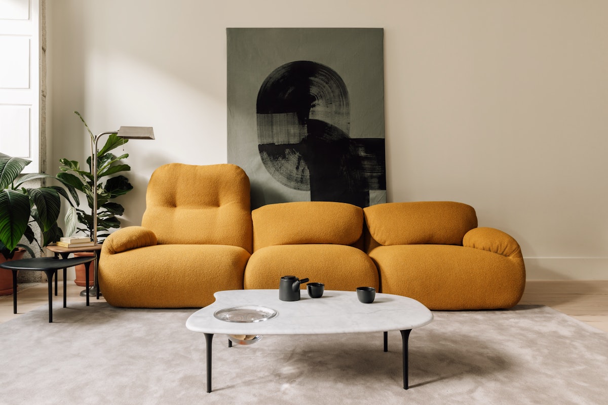 Luva Modular Three Seater Sofa Sofa herman miller