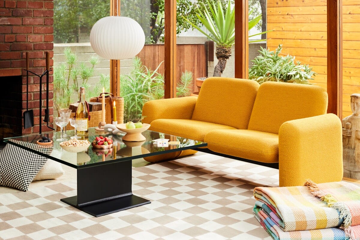 Ray Wilkes Chiclet Three Seater Sofa Sofa herman miller