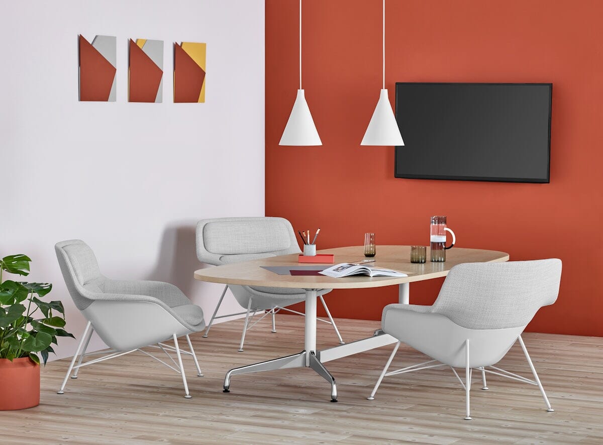 Striad Mid-Back Lounge Chair lounge chair herman miller