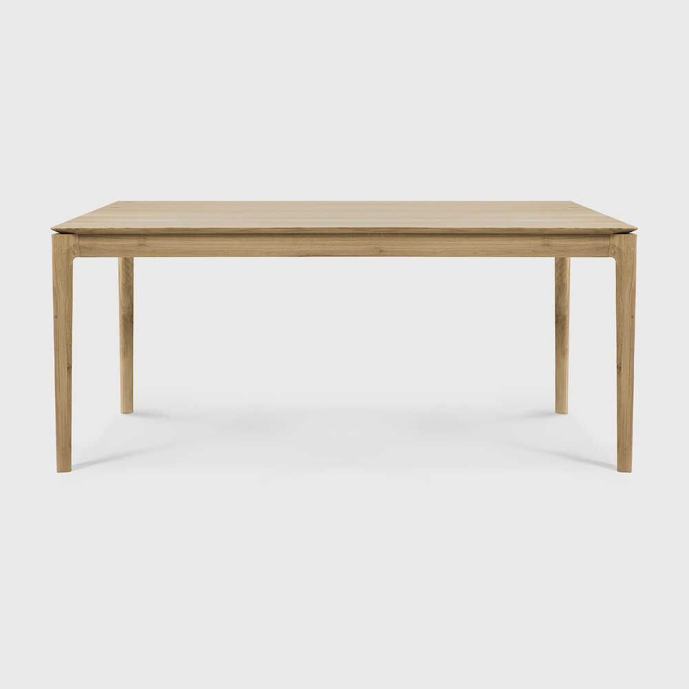 Bok dining table - varnished oak - rectangular