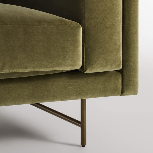 Coffer 96" Sofa