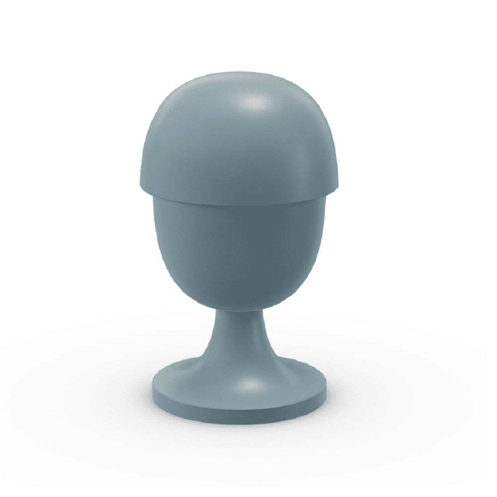 Ceramic Containers Accessories Vitra Container No.3 Ice Grey