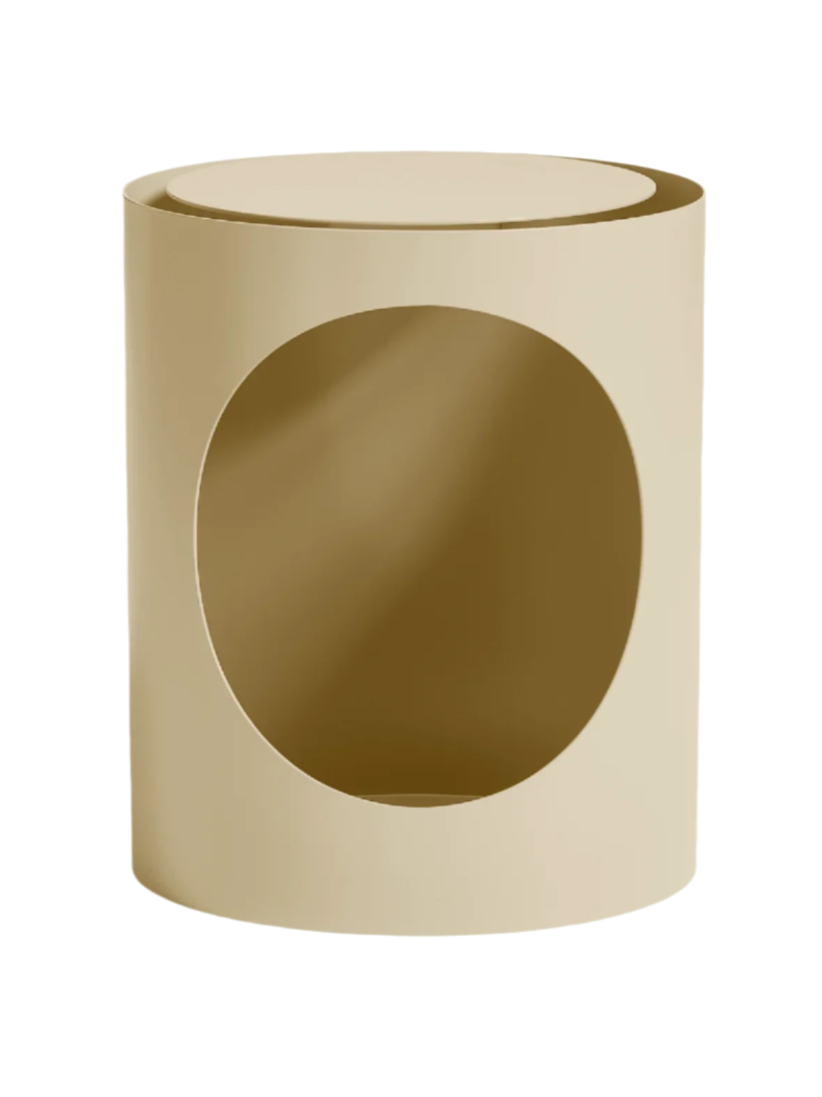 Tabl Side Table side/end table Woud Ivory