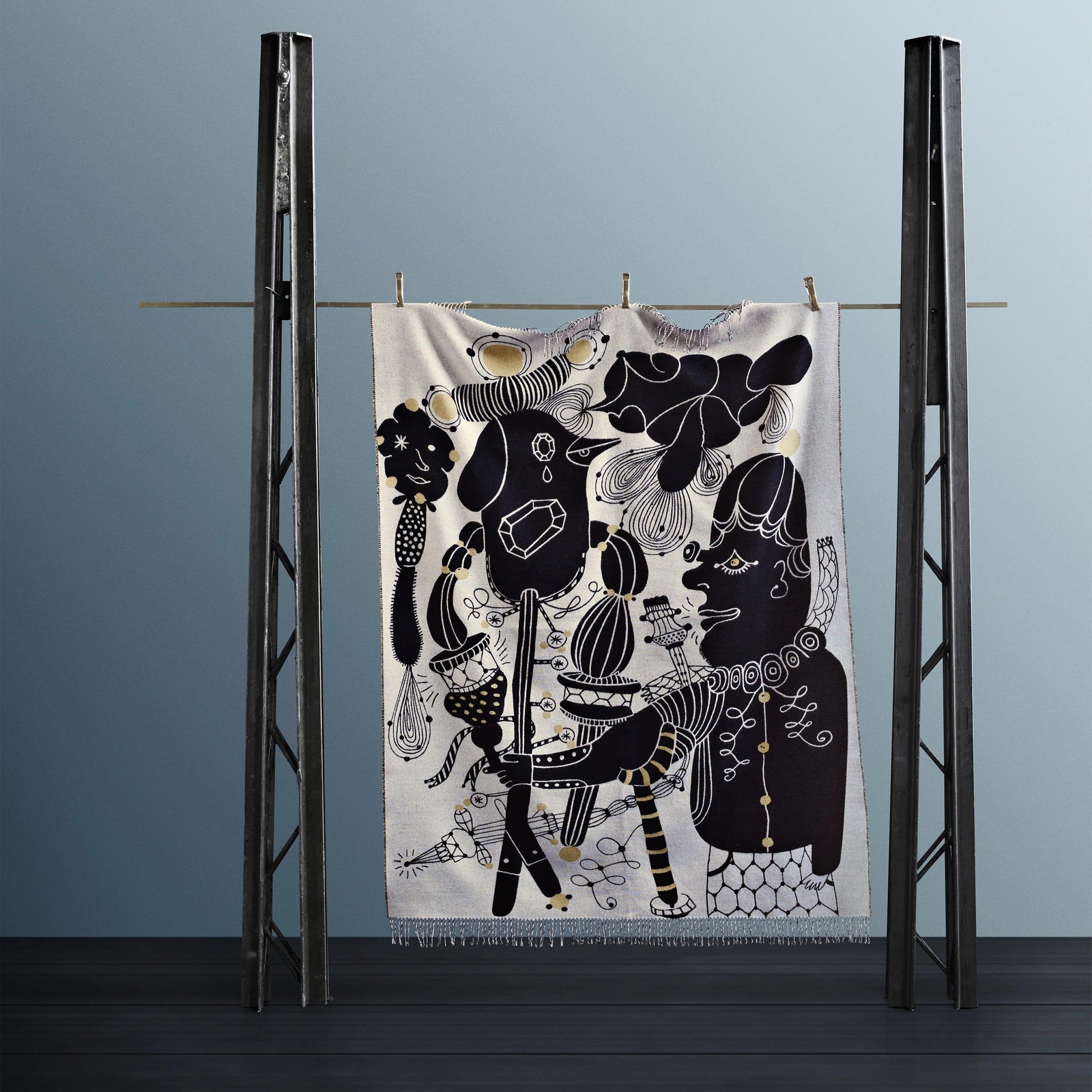 Jaime Hayon Throw Blanket Accessories Fritz Hansen