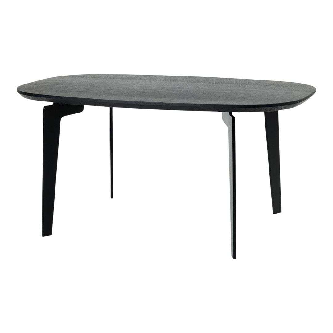 Join Coffee Table Coffee Tables Fritz Hansen FH21 (29.9 inch oval) Black Lacquered Oak