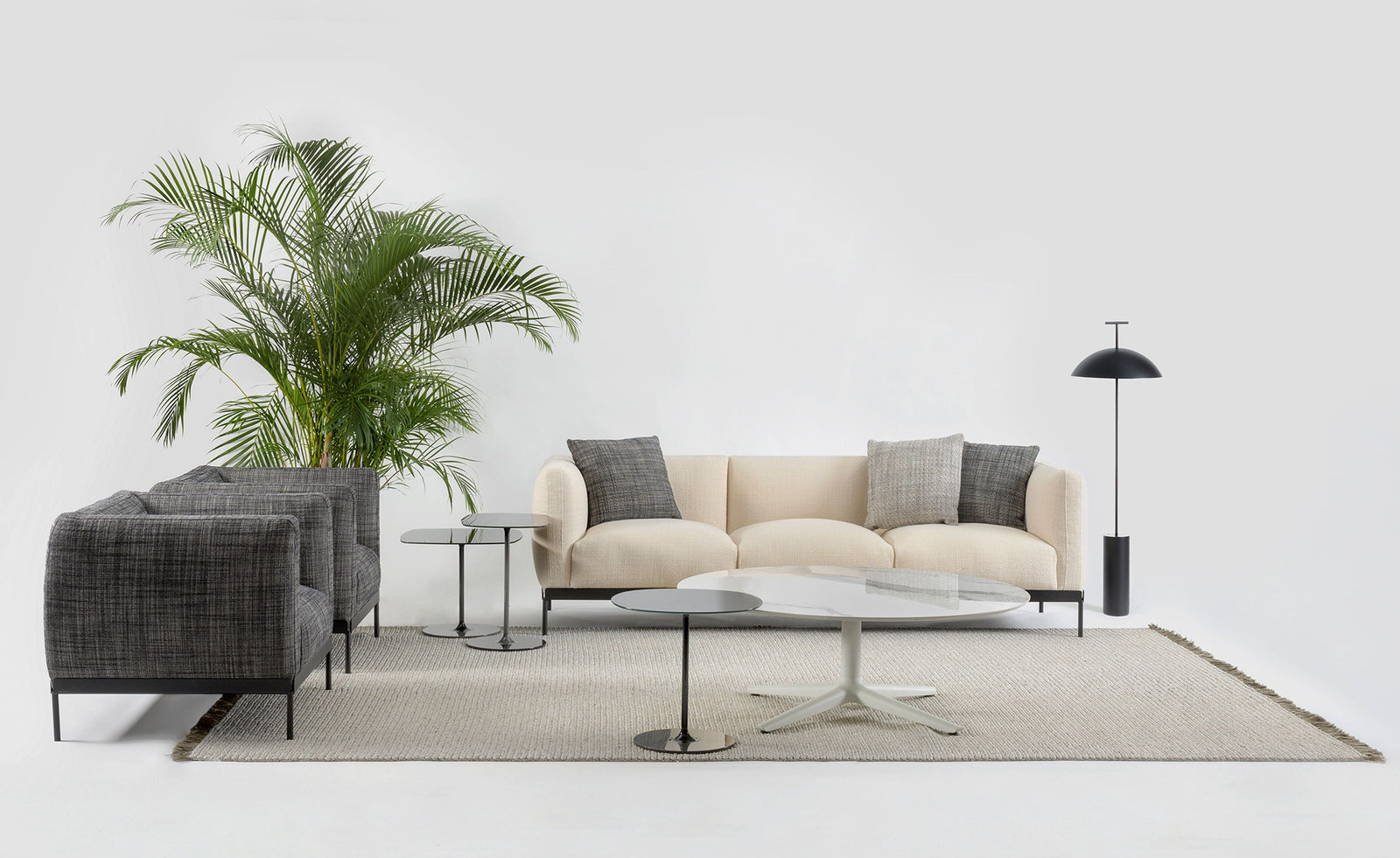 Asia Sofa 3 Seater Sofa Kartell