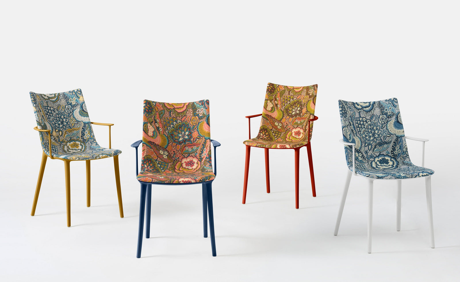 H.H.H. Chair Upholstered Armchair Kartell